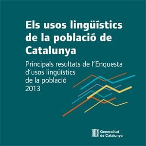 Els usos lingüístics de la població de Catalunya. Principals res